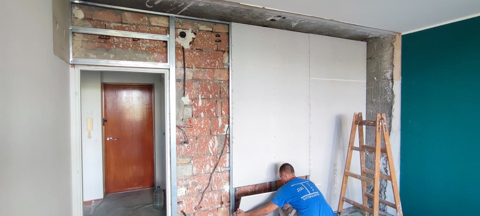 Lepljenje Gips Ploča